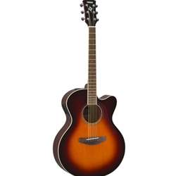 Yamaha CPX600 OVSOLD VIOLIN SUNBURST CPX MEDIUM JUMBO A/E